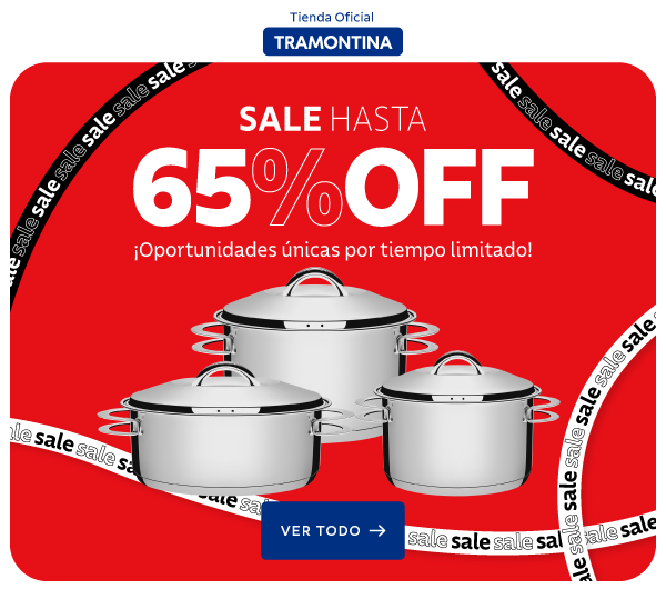 Sale hasta 65% OFF en T-SALE